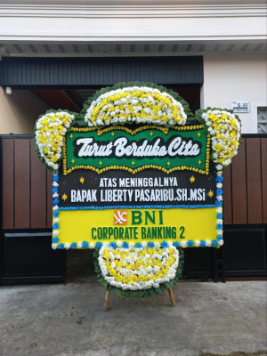 Papan Bunga Duka di Tarantang