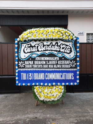 Papan Bunga Duka di Tarantang